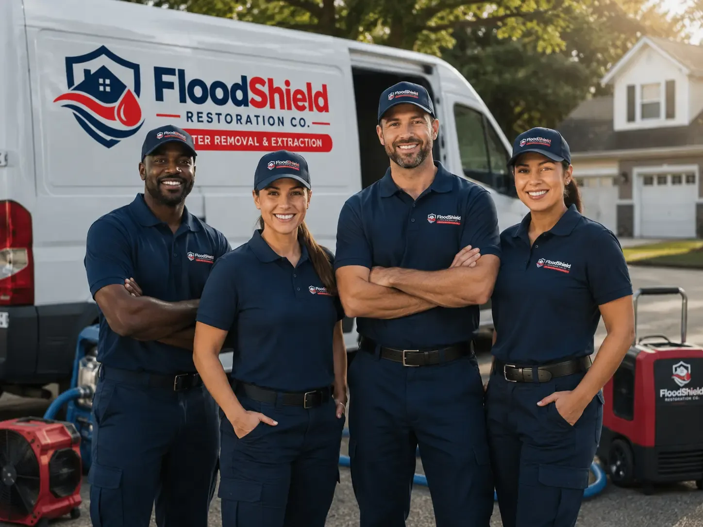 Flood Damage Restoration company in Laurel Springs, NC